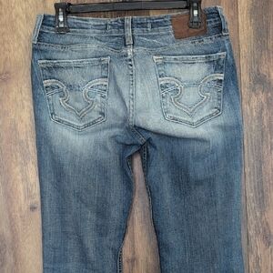 Big Star Hazel Women's Blue Curvy Fit Boot Cut Jeans Classic Style 29R